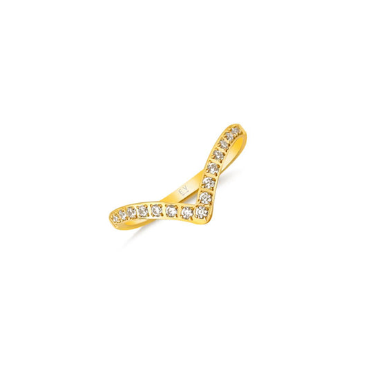 Hadley Dainty Wishbone Ring