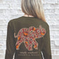 Pumpkin Elephant Track SS Long Sleeve -