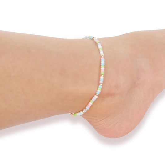 Pastel Spring Anklet BB Bracelet Standard Size