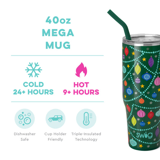 O Christmas Tree Mega Mug 40oz