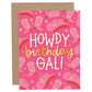 Howdy Birthday Girl Card