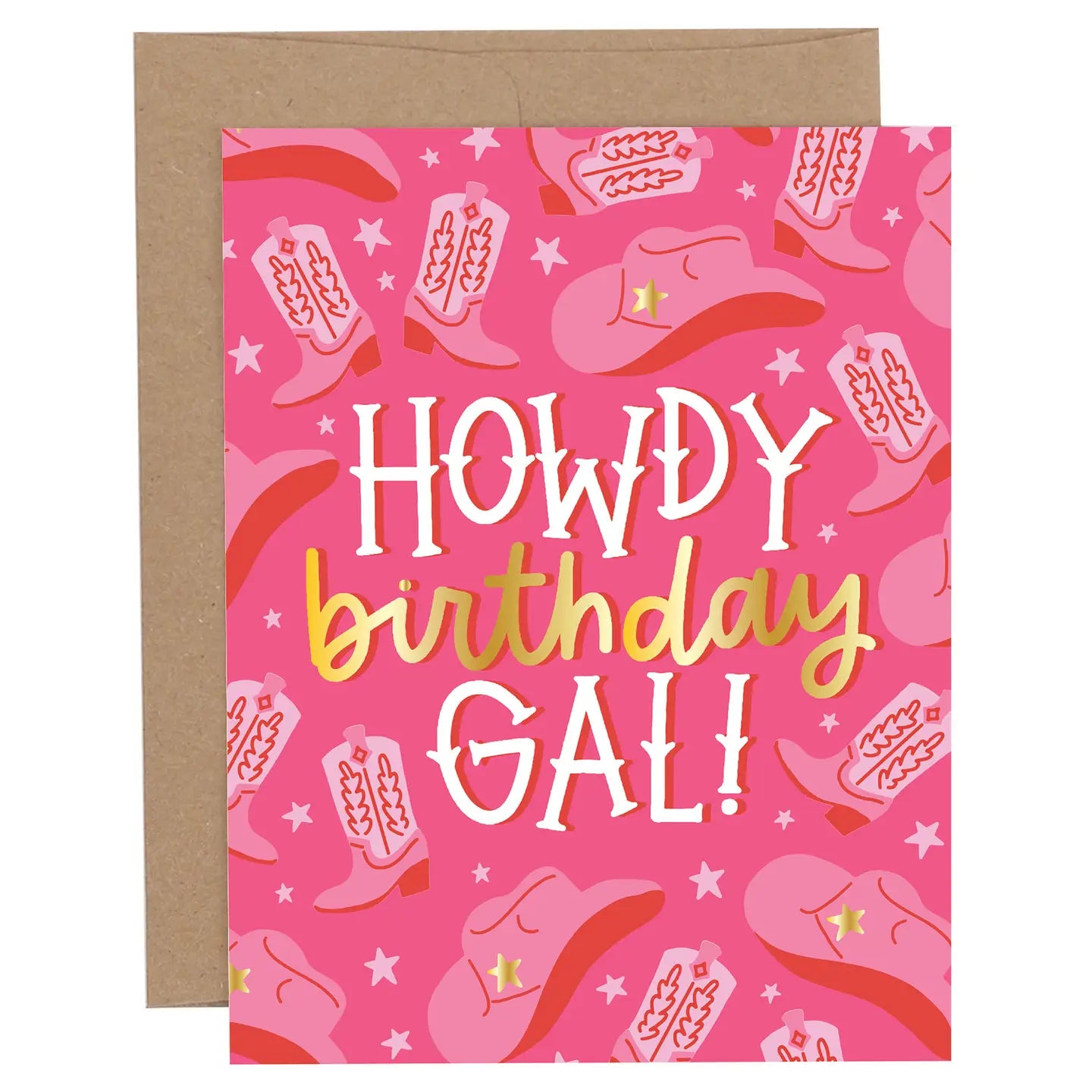 Howdy Birthday Girl Card