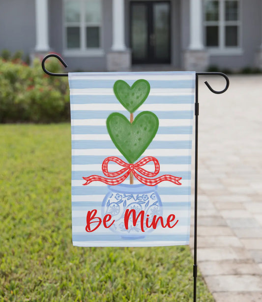 Be Mine Topiary Flag