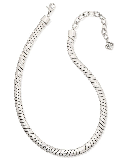 LEX CHAIN NECKLACE IN SILVER