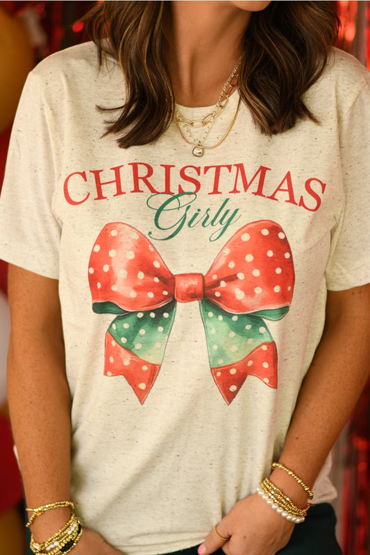 Christmas Girly Short Sleeve