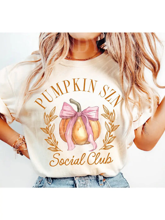 Pumpkin Szn Social Club Tee -