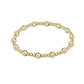 EXTENDS Classic Gold Sincerity 5mm Bead Bracelet