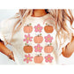 Pumpkins & Daisies Retro Tee -