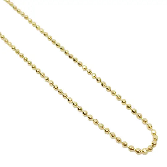 1mm Ball Chain Diamond Cut GF -