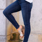 Dark Wash High Waist Skinny Jeans Core Style 82253