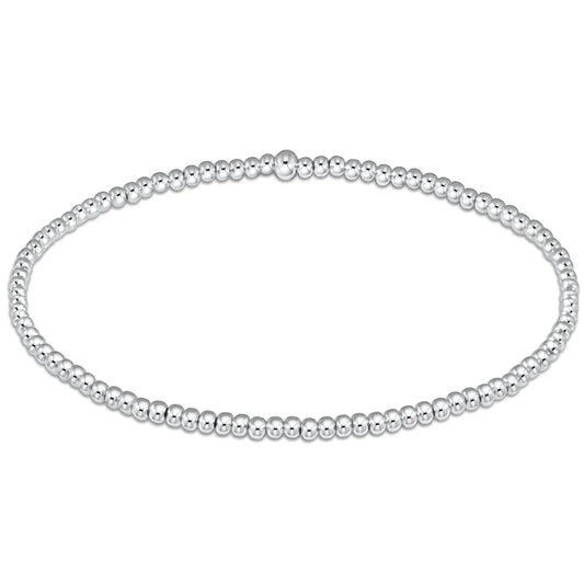 Classic Sterling 3mm Bead Bangle