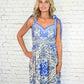 Mykonos Blue Dress -