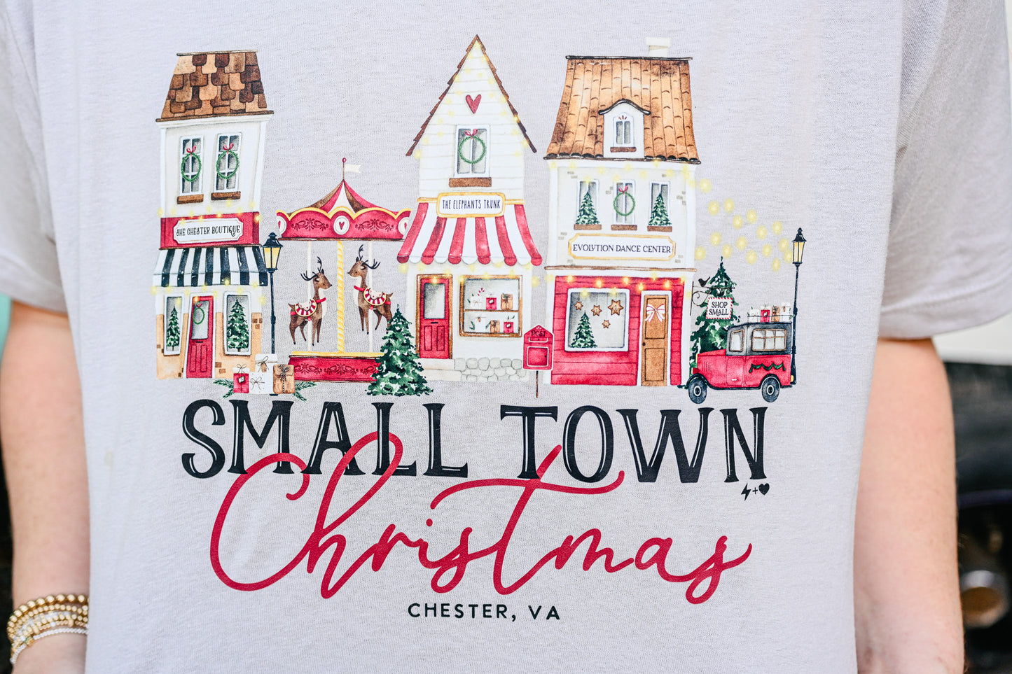 Small Town Christmas Tee