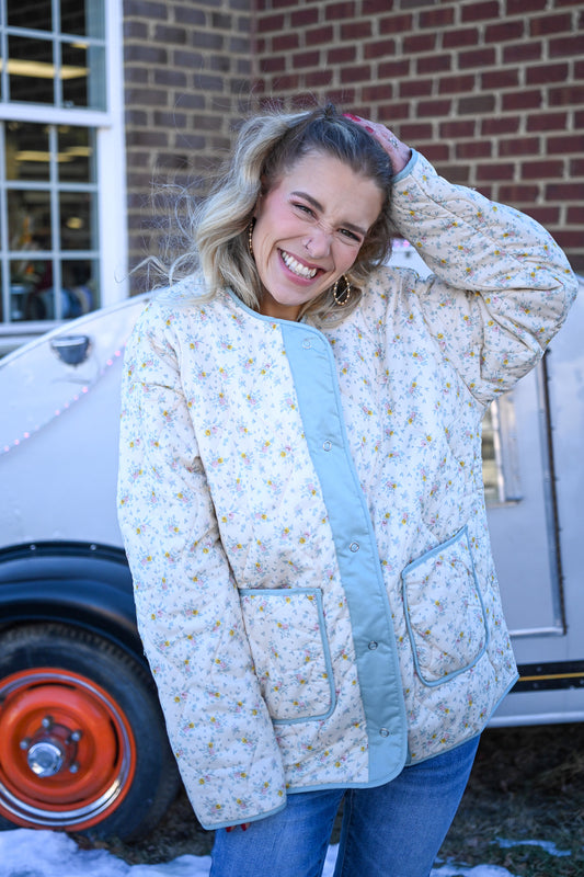 Reversible Quilted Puffer -