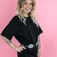 Nancy's Little Midi Black Dress -