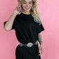 Nancy's Little Midi Black Dress -