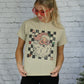 Santa Flower Tee -