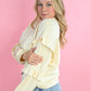 Ivanka Ruffle Sleeve Pullover -