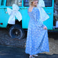 In the Air Blue Maxi -