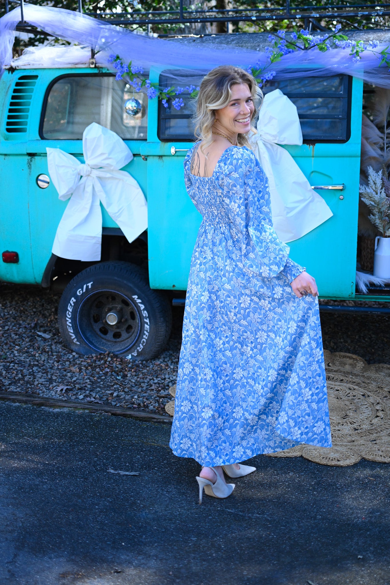 In the Air Blue Maxi -