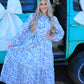 Williamsburg Blue Maxi -