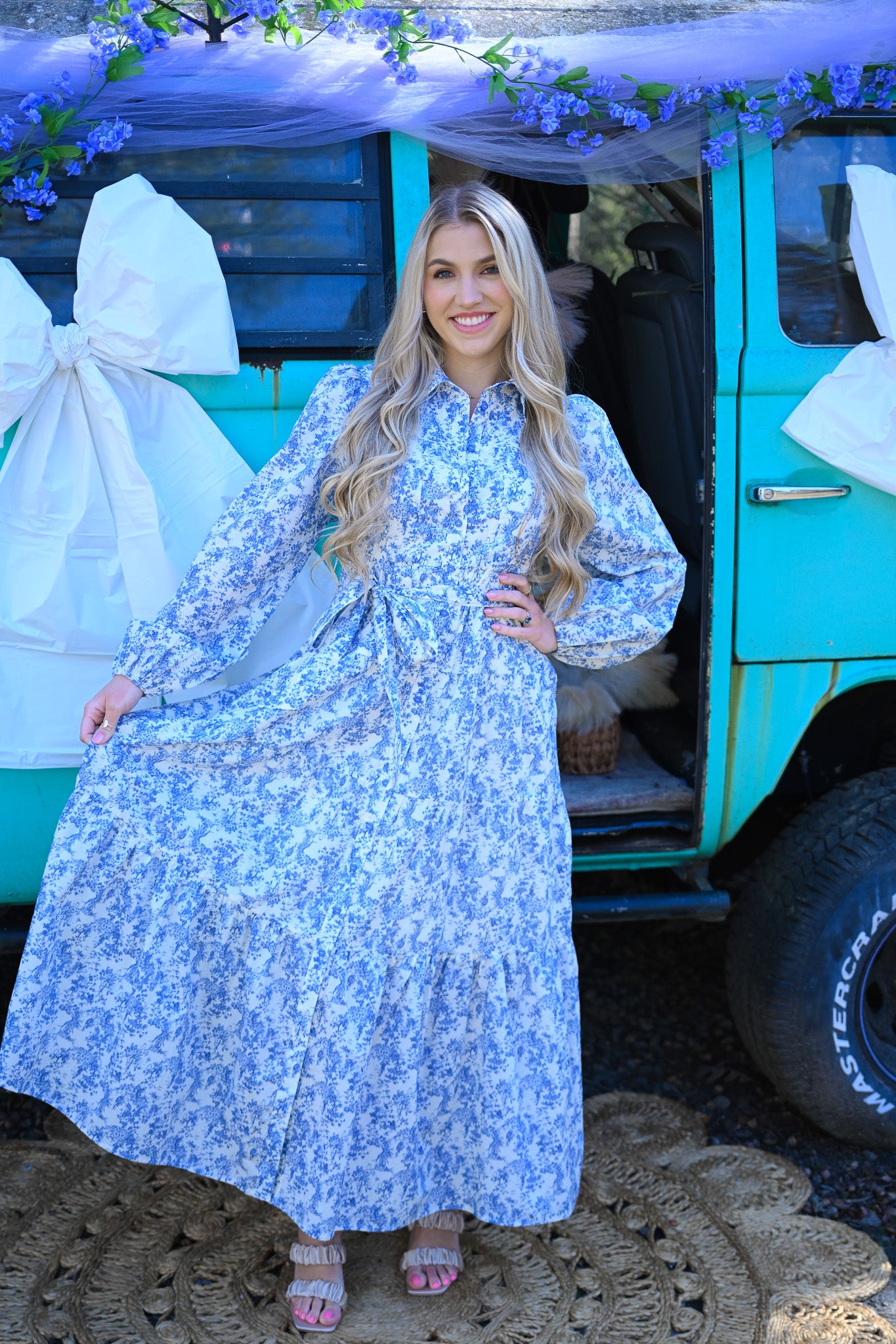 Williamsburg Blue Maxi -