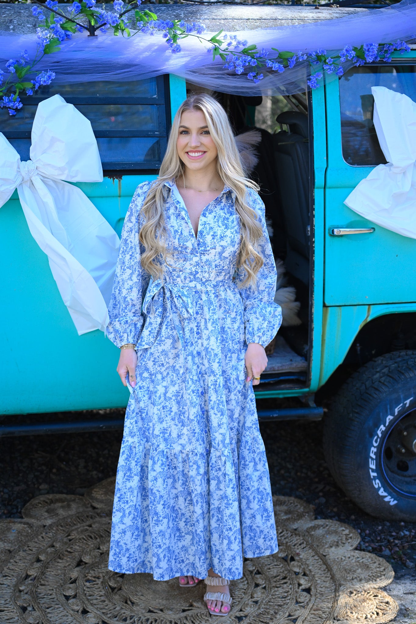 Williamsburg Blue Maxi -