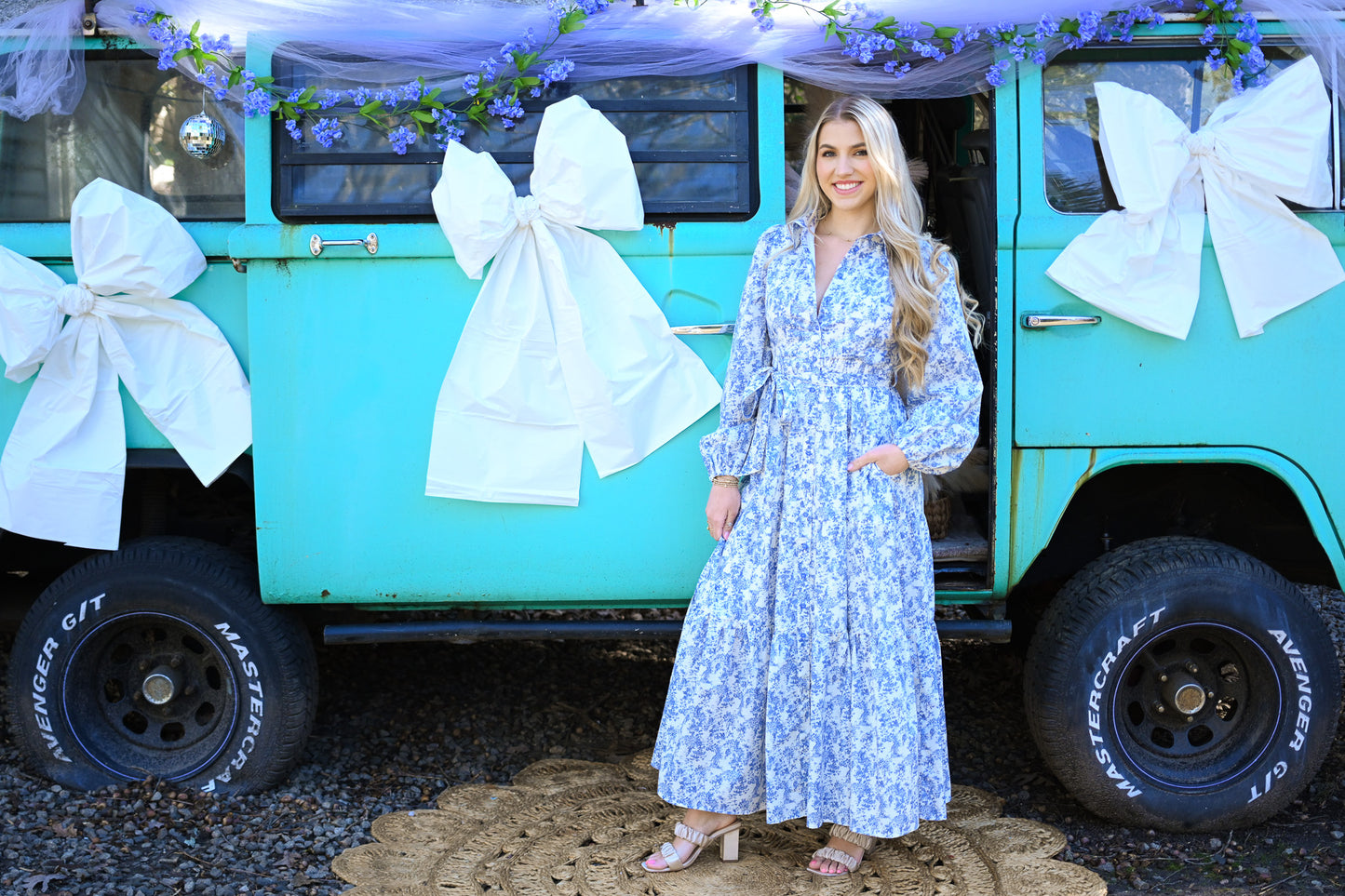 Williamsburg Blue Maxi -