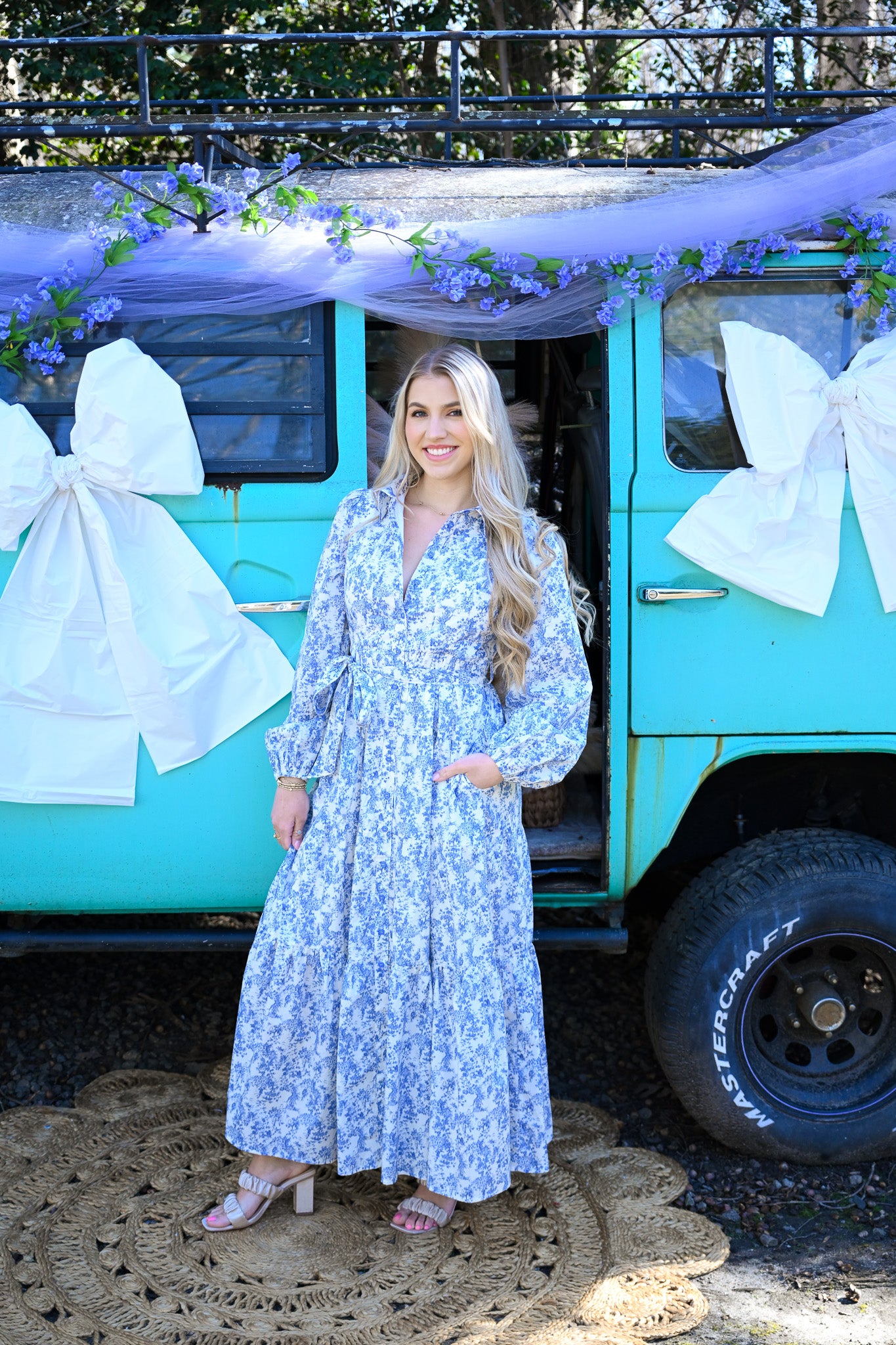 Williamsburg Blue Maxi -