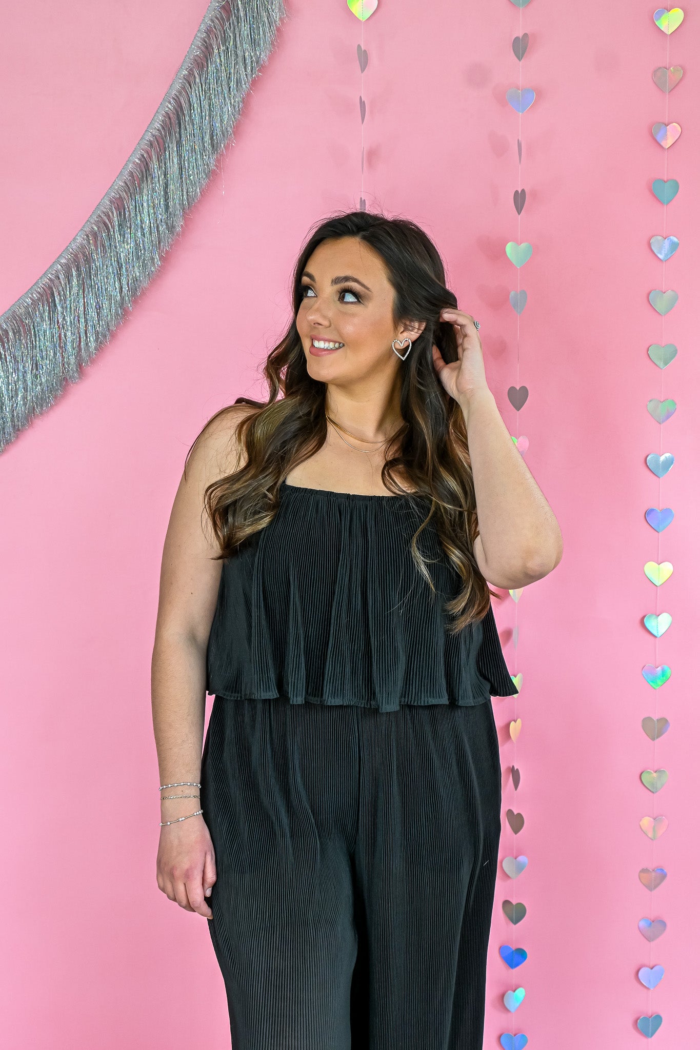 Heartbreaker Pleated Jumpsuit -