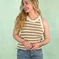 Styles Striped Knit Tank -