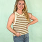 Styles Striped Knit Tank -