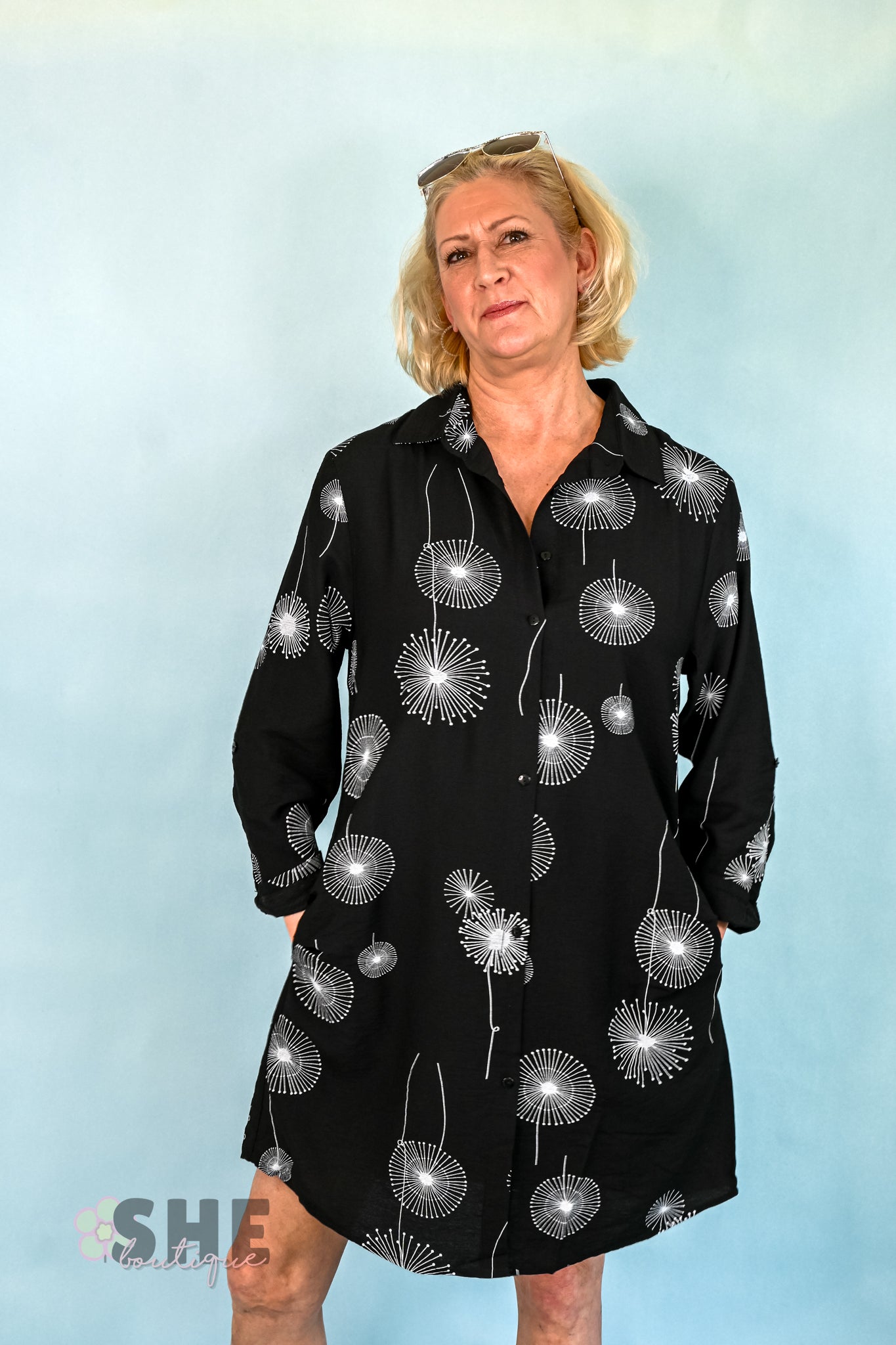 Dandelion Button Up Tunic -