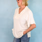 Good Vibrations Linen Top -