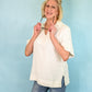 Good Vibrations Linen Top -