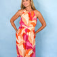 Honolulu Pink Mix Jumpsuit -