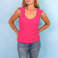 Daphne Top - Hot Pink -