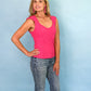 Daphne Top - Hot Pink -