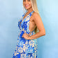 Hawaiian Blue Maxi Dress -