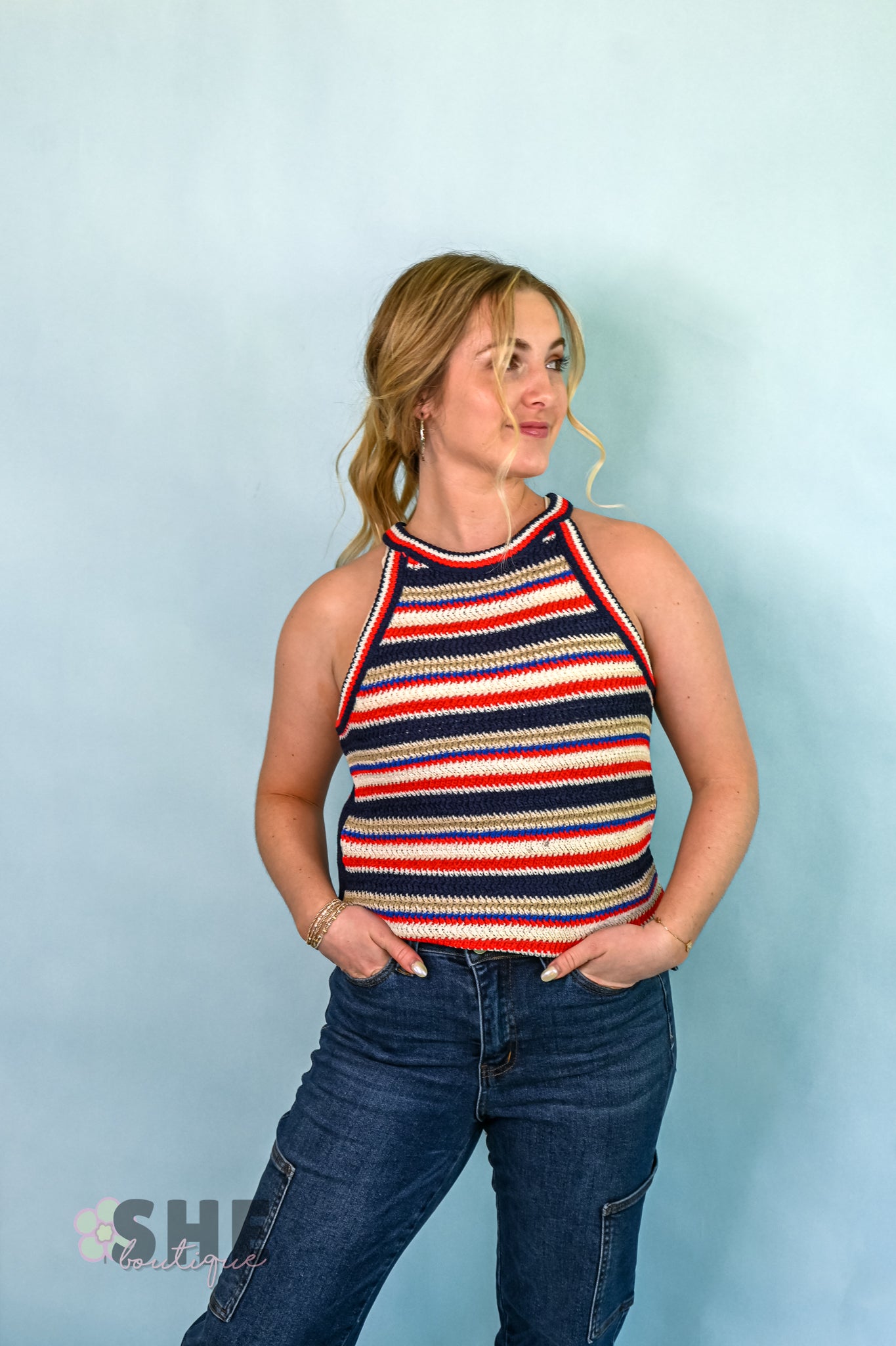 Firecracker Knit Tank -