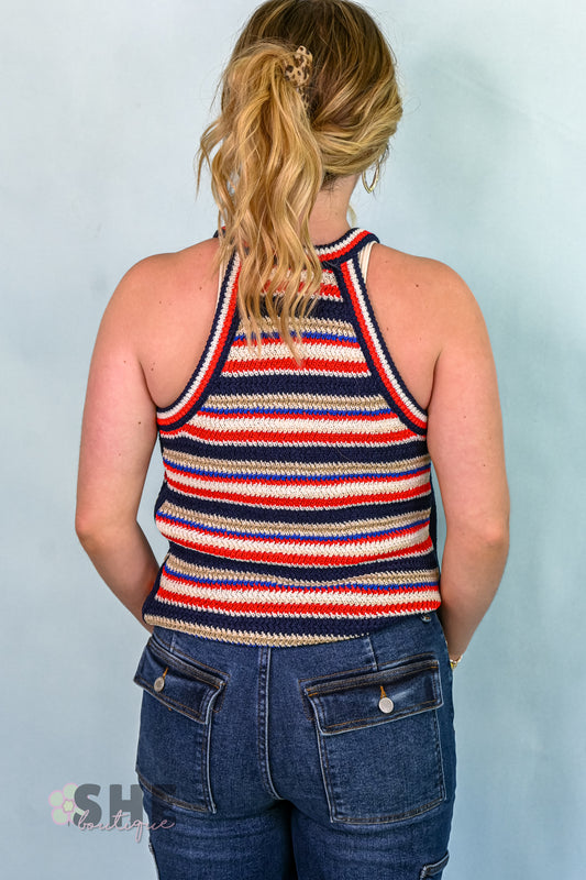 Firecracker Knit Tank -