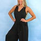 Effortlessly Cute Jumpsuit - Black -