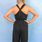 Effortlessly Cute Jumpsuit - Black -