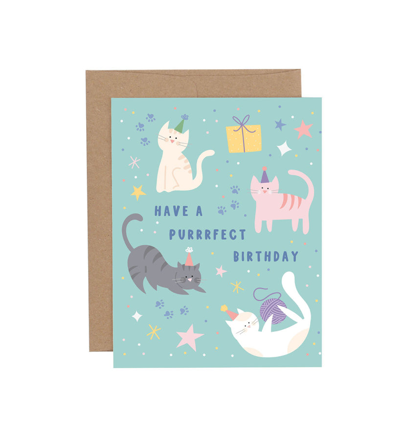 Have a Purrrfect Birthday Card