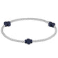 Signature Cross Sterling 3mm Navy