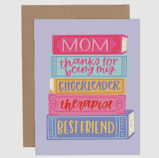 Thank You Therapist, Mom, Cheerleader Card