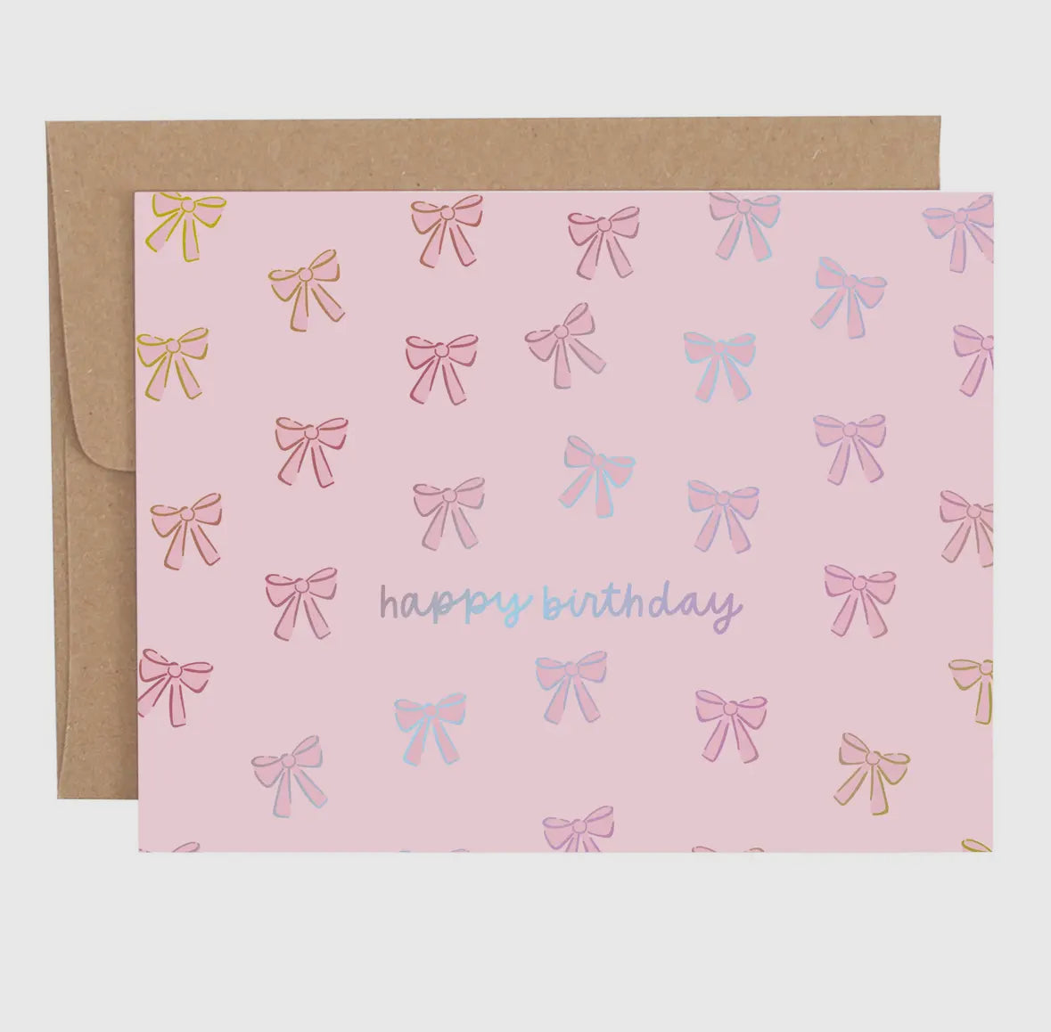 Happy Birthday Bow Card