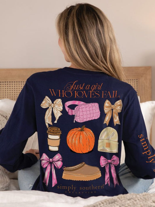 Girl Who Loves Fall SS LS