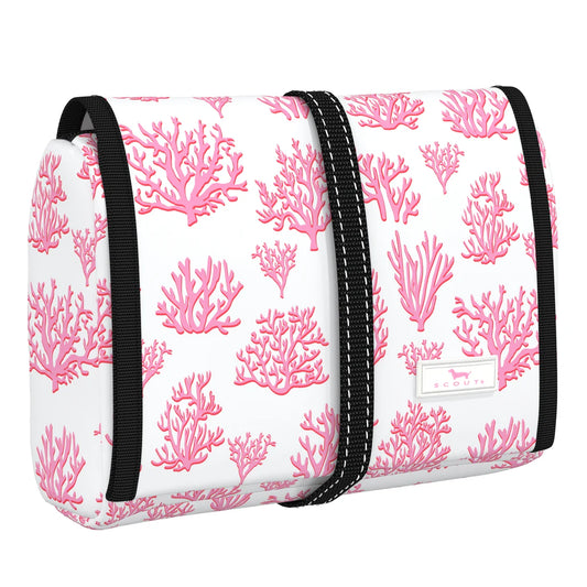 Floral Reef Beauty Burrito Hanging Toiletry Bag