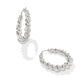 Haisley Hoop Earrings - Silver